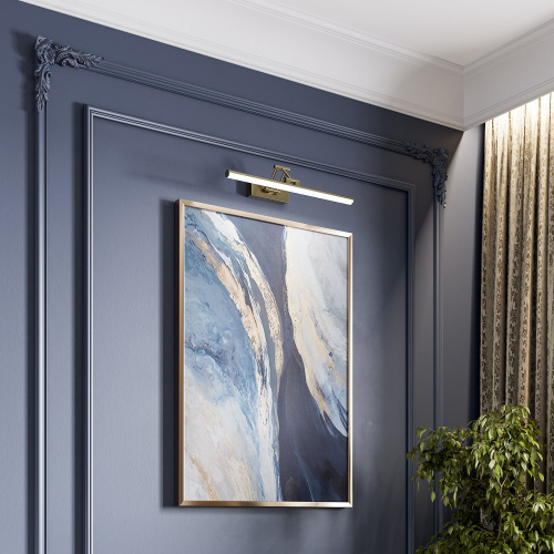 Светильник настенный светодиодный Monza бронза/латунь 40128/LED фото 3