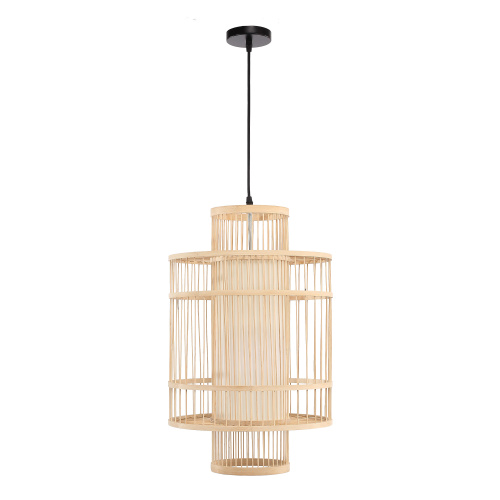 SL6241.523.01 Светильник подвесной ST-Luce Древесный/Белый E27 1*40W ALMA фото 6