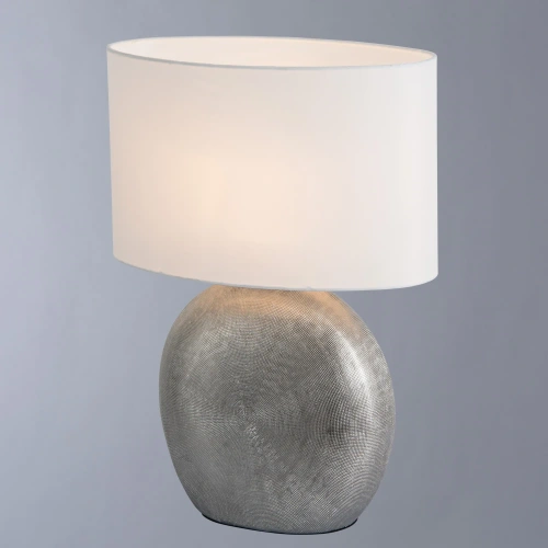 Декоративныая настольная лампа Arte Lamp MARRIOT A5144LT-1SI фото 2 Декоративныая настольная лампа Arte Lamp MARRIOT A5144LT-1SI фото 2
