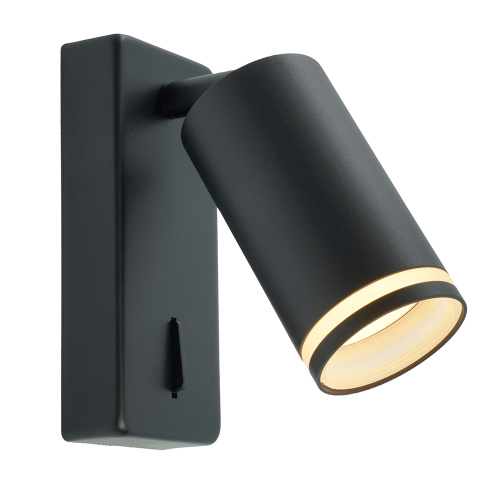 Светильник Feron ML1620 LUNA 35W, 230V, GU10, чёрный фото 3