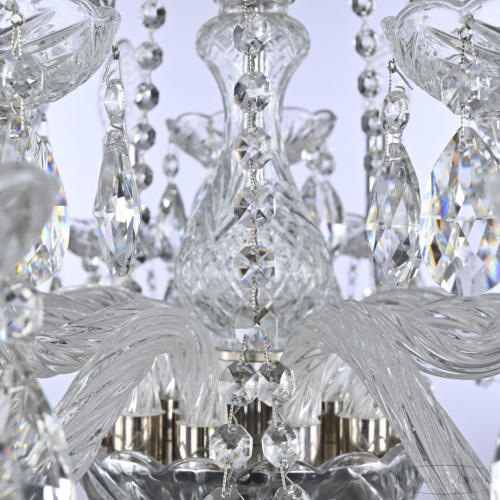 Люстра хрустальная 119/10+5/240 Ni Bohemia Ivele Crystal (Богемия Ивеле Кристалл) фото 5