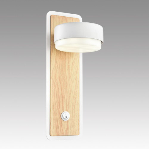 8263/1W COMFI LN26 432 металл, белый/дерево Бра GX53 LED 1*7W 220V LELAND фото 6 8263/1W COMFI LN26 432 металл, белый/дерево Бра GX53 LED 1*7W 220V LELAND фото 6