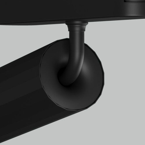 DK5310-BK Светильник для трека Air, серия Spot 3000 со светодиодом, ?40*H147мм, 48V DC, 7W, RA?95, 24°, 3000K, IP20, черный, алюминий фото 4