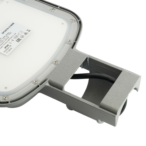 Светодиодный уличный консольный светильник Feron SP3070 100W 4000K AC90-300V, серый фото 10