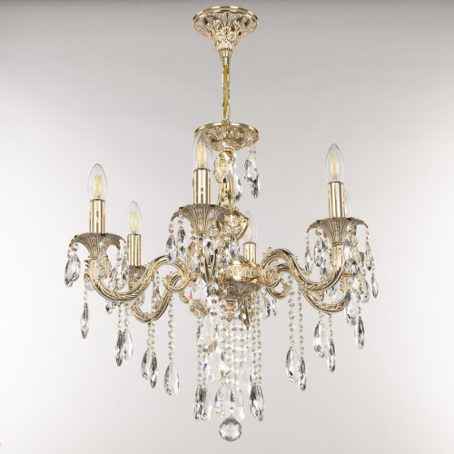 Люстра с хрустальными подвесками AL79101/6/175 B GW Bohemia Ivele Crystal (Богемия Ивеле Кристалл) фото 5