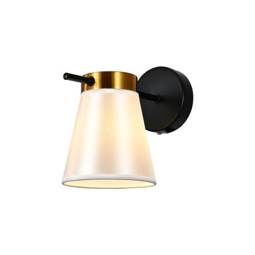 Настенный светильник 120005/1W E14*40W Black/Gold Настенный светильник 120005/1W E14*40W Black/Gold