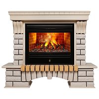 Электрокамин RealFlame Country 26 WT с очагом 3D Novara