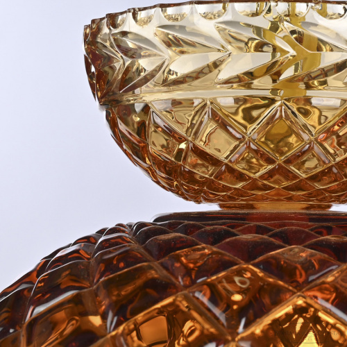 Подвесной светильник 5478/22 G Amber/M-1F Leafs K721 Bohemia Ivele Crystal (Богемия Ивеле Кристалл) фото 2 Подвесной светильник 5478/22 G Amber/M-1F Leafs K721 Bohemia Ivele Crystal (Богемия Ивеле Кристалл) фото 2