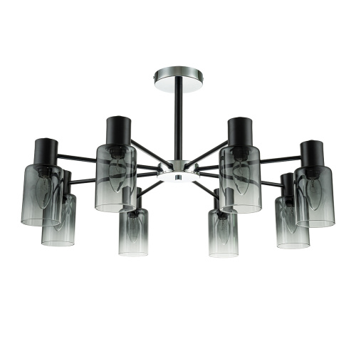 Светильник на штанге Escada 2120/8P E14*40W Black фото 2 Светильник на штанге Escada 2120/8P E14*40W Black фото 2