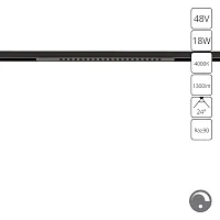 Магнитный трековый светильник Arte Lamp OPTIMA 0.1-10V A7477PL-1BK