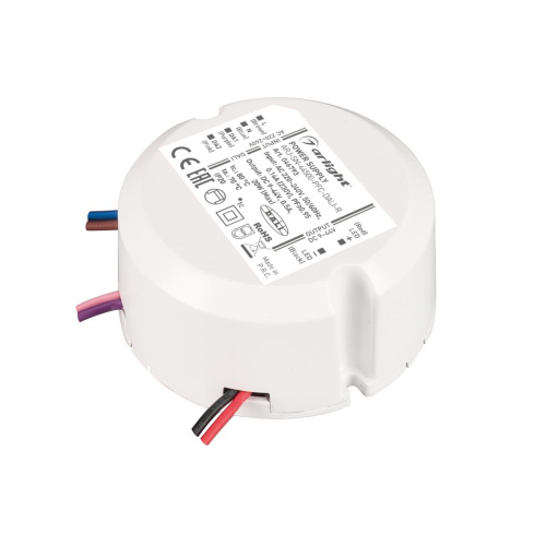 Блок питания ARJ-SN-44500-PFC-DALI-R (20W, 9-40V, 0.5A) 046793 Блок питания ARJ-SN-44500-PFC-DALI-R (20W, 9-40V, 0.5A) 046793