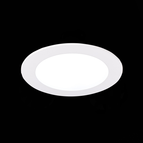 ST212.508.10 Св-к встр. Белый LED 1*10W 3000K/4000K/6000K 850Lm Ra80 110° IP20 D120xH30 220-240V Встраиваемые светильники фото 8