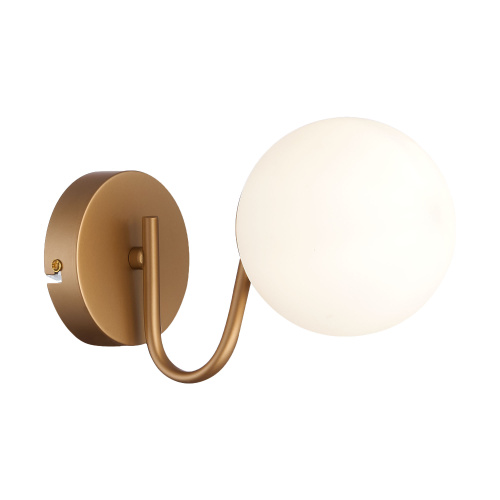 SLE220601-01 Светильник настенный Золотистый/Белый E14 1*40W CALABRIA фото 4