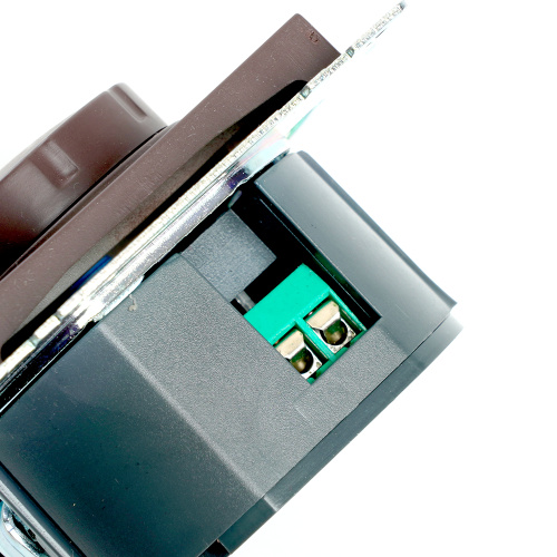Выключатель диммирующий TRIAC(механизм), STEKKER GLS10-7106-04, 250V, 500W, серия Катрин, шоколад фото 2