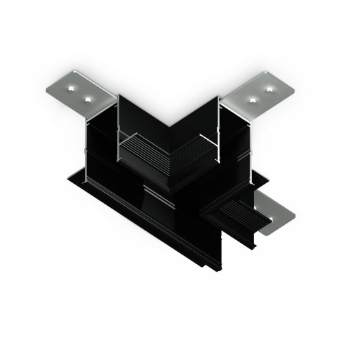 Коннектор T-образный встраиваемый Ambrella Light Track System Magnetic 220V GL1042 Коннектор T-образный встраиваемый Ambrella Light Track System Magnetic 220V GL1042