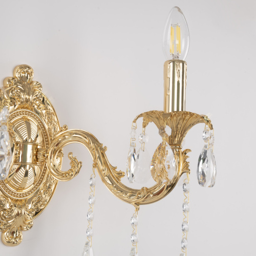 Бра с хрустальными подвесками AL7901B10/2/175 A G Bohemia Ivele Crystal (Богемия Ивеле Кристалл) фото 6