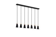 Люстра подвесная Alfa Light F3524-35 Black G9*7