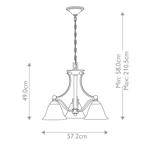 Люстра Hinkely Lighting, Арт. HK-BOLLA3 фото 6