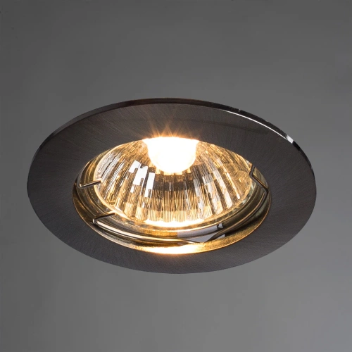 Точечный встраиваемый светильник Arte Lamp BASIC A2103PL-1SS фото 2