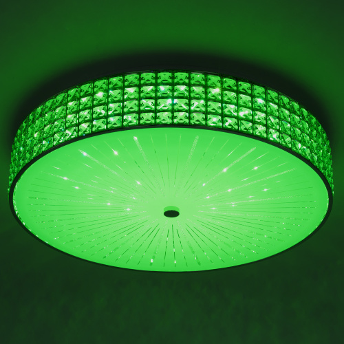Citilux Портал CL32410G1 LED RGB Люстра хрустальная с пультом Хром фото 12 Citilux Портал CL32410G1 LED RGB Люстра хрустальная с пультом Хром фото 12