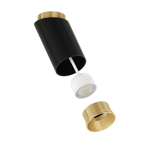 Точечный накладной светильник Arte Lamp CONE A5360PL-1BK фото 3