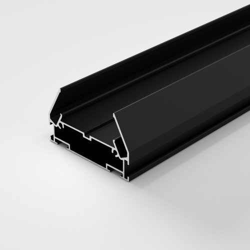 Basic System Алюминиевый профиль для монтажа в натяжной потолок однофазного шинопровода черный 2м 85234/00 фото 7