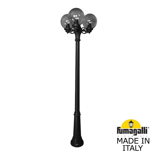 Fumagalli Садово-парковый фонарь FUMAGALLI RICU BISSO/G250 3L G25.157.S30.AZE27 Fumagalli Садово-парковый фонарь FUMAGALLI RICU BISSO/G250 3L G25.157.S30.AZE27