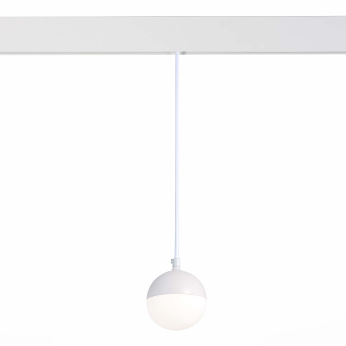 ST358.543.07 Магнитный трековый светильник подвесной Белый LED 1*7W 4000K 520Lm Ra>80 120° IP20 D90x SKYLINE 48 фото 4