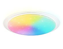 Потолочный светодиодный светильник с пультом 3000K-6400K+RGB 60Вт