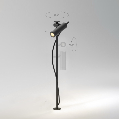 Уличный светильник с регулируемым плафоном Covert 3000K черный IP65 35173/S черный фото 5 Уличный светильник с регулируемым плафоном Covert 3000K черный IP65 35173/S черный фото 5