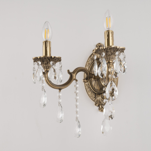 Бра с хрустальными подвесками AL7801B10/2/175 B FP Bohemia Ivele Crystal (Богемия Ивеле Кристалл) фото 6