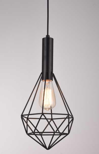 Светильник подвесной Alfa Light F3524-36 Black E27*1