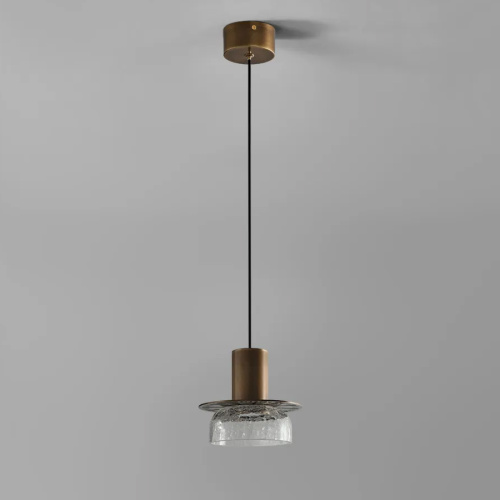 Подвесной светильник MT9171-1HA аntique brass фото 4