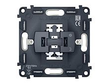 Механизм 1-клавишного выключателя с самовозвратом 10A-250V Ambrella Volt QUANT VM113