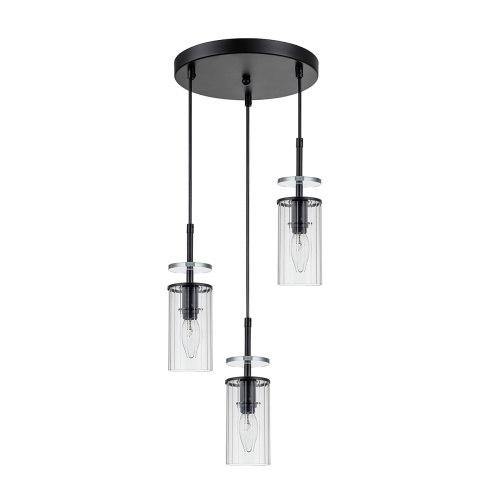 Подвесной светильник Escada 10191/3 E14*40W Black фото 2