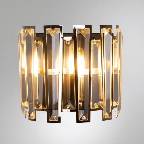 Настенный светильник Arte Lamp AMBER A1028AP-2BK фото 2 Настенный светильник Arte Lamp AMBER A1028AP-2BK фото 2