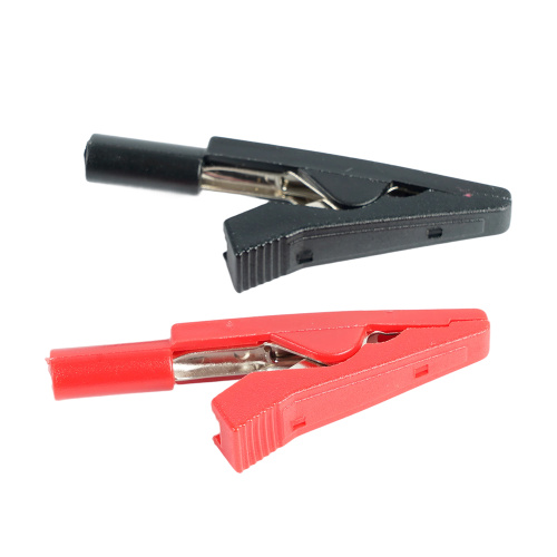 MTM TL 002 Комплект зажимов "крокодил", медь, красный/черный