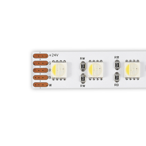 ST5005.318.20RGBW.1 Светодиодная лента 18Вт/м (сум.) 3000К 105Лм/м (для бел.) Ra90 IP20 L5000xW12 24 Светодиодные ленты фото 2