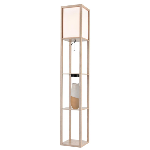 8091/1F COMFI LN26 459 дерево/белый, дерево/текстиль Торшер Е27 1*60W 220V PRACTIC фото 2 8091/1F COMFI LN26 459 дерево/белый, дерево/текстиль Торшер Е27 1*60W 220V PRACTIC фото 2