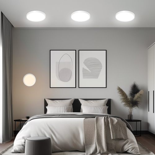 Citilux Бейсик CL738180V Светильник накладной Белый фото 10 Citilux Бейсик CL738180V Светильник накладной Белый фото 10