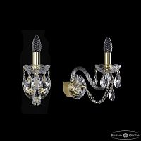 Бра хрустальные 1402B/1/160 G Bohemia Ivele Crystal (Богемия Ивеле Кристалл)