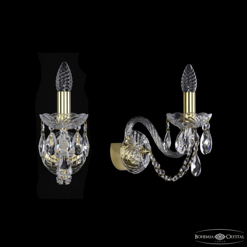 Бра хрустальные 1402B/1/160 G Bohemia Ivele Crystal (Богемия Ивеле Кристалл) Бра хрустальные 1402B/1/160 G Bohemia Ivele Crystal (Богемия Ивеле Кристалл)