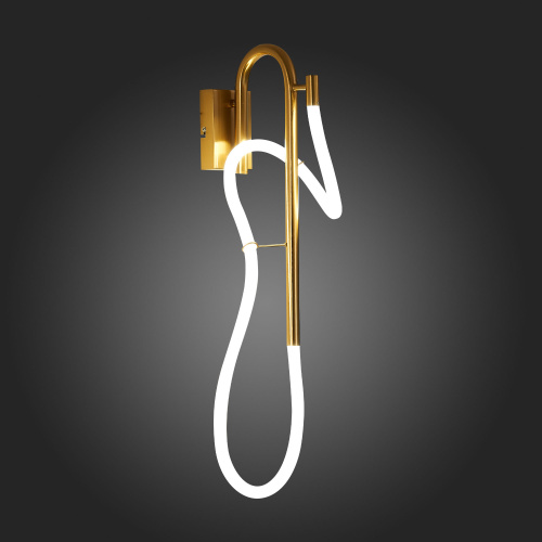 SL6102.301.16 Светильник настенный ST-Luce Латунь/Белый LED 1*16W 4000K SAGRATO фото 5