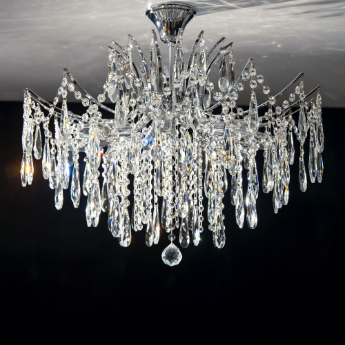Citilux Селена CL302180 Люстра хрустальная Хром фото 5 Citilux Селена CL302180 Люстра хрустальная Хром фото 5