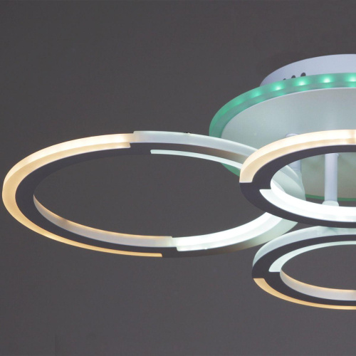 Потолочная светодиодная люстра Reluce 09820-3.3-2+2A WH (RGB) фото 6 Потолочная светодиодная люстра Reluce 09820-3.3-2+2A WH (RGB) фото 6