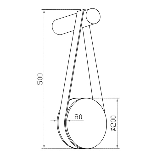 Бра Lilith FL1202-1W фото 4