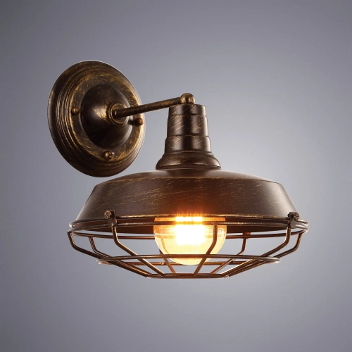 Бра Arte Lamp PANDORA A9183AP-1BR фото 2 Бра Arte Lamp PANDORA A9183AP-1BR фото 2