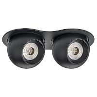 i6277474 Светильник INTERO LED 9W*2 850LM*2 24G ЧЕРНЫЙ 4000K (217627+217074+217074)