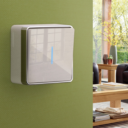 Выключатель одноклавишный с подсветкой Gallant слоновая кость W5010103 фото 2 Выключатель одноклавишный с подсветкой Gallant слоновая кость W5010103 фото 2