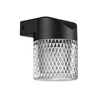359293 STREET NT24 722 черный Светильник ландшафтный настенный IP65 LED 7W 4000K 175-265V ESTIMA